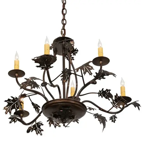 The Oak Leaf & Acorn by Meyda Lighting - Image 6