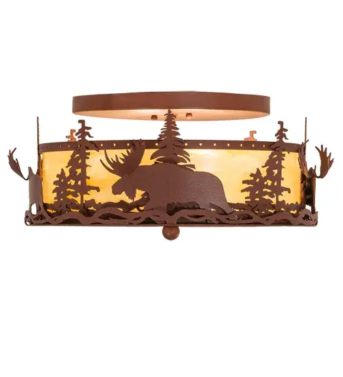 The Moose at Dusk by Meyda Lighting - Image 5