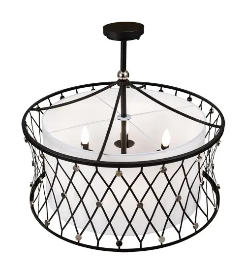 27" Wide Peachtree Hills Pendant - Image 4