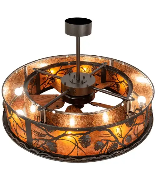 The Whispering Pines by Meyda Lighting - Image 4