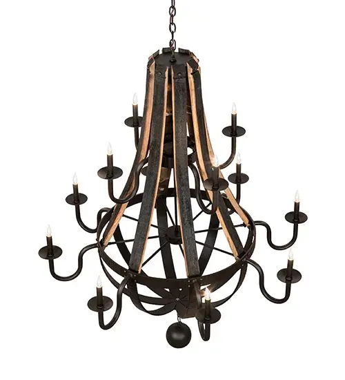 The Barrel Stave by Meyda Lighting - Image 4