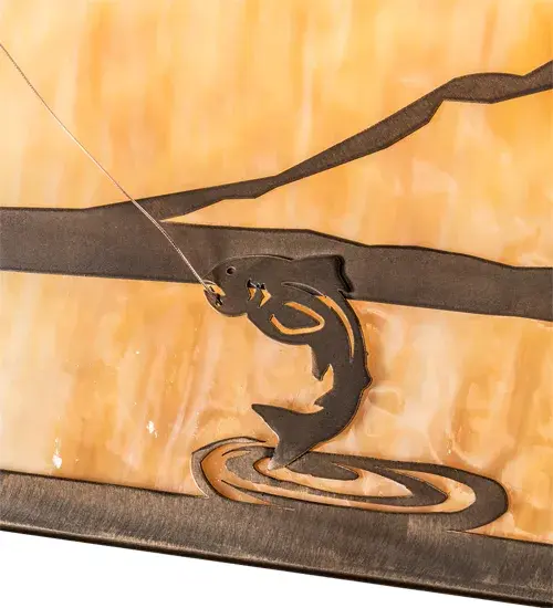 The Trout & Fisherman by Meyda Lighting - Image 10