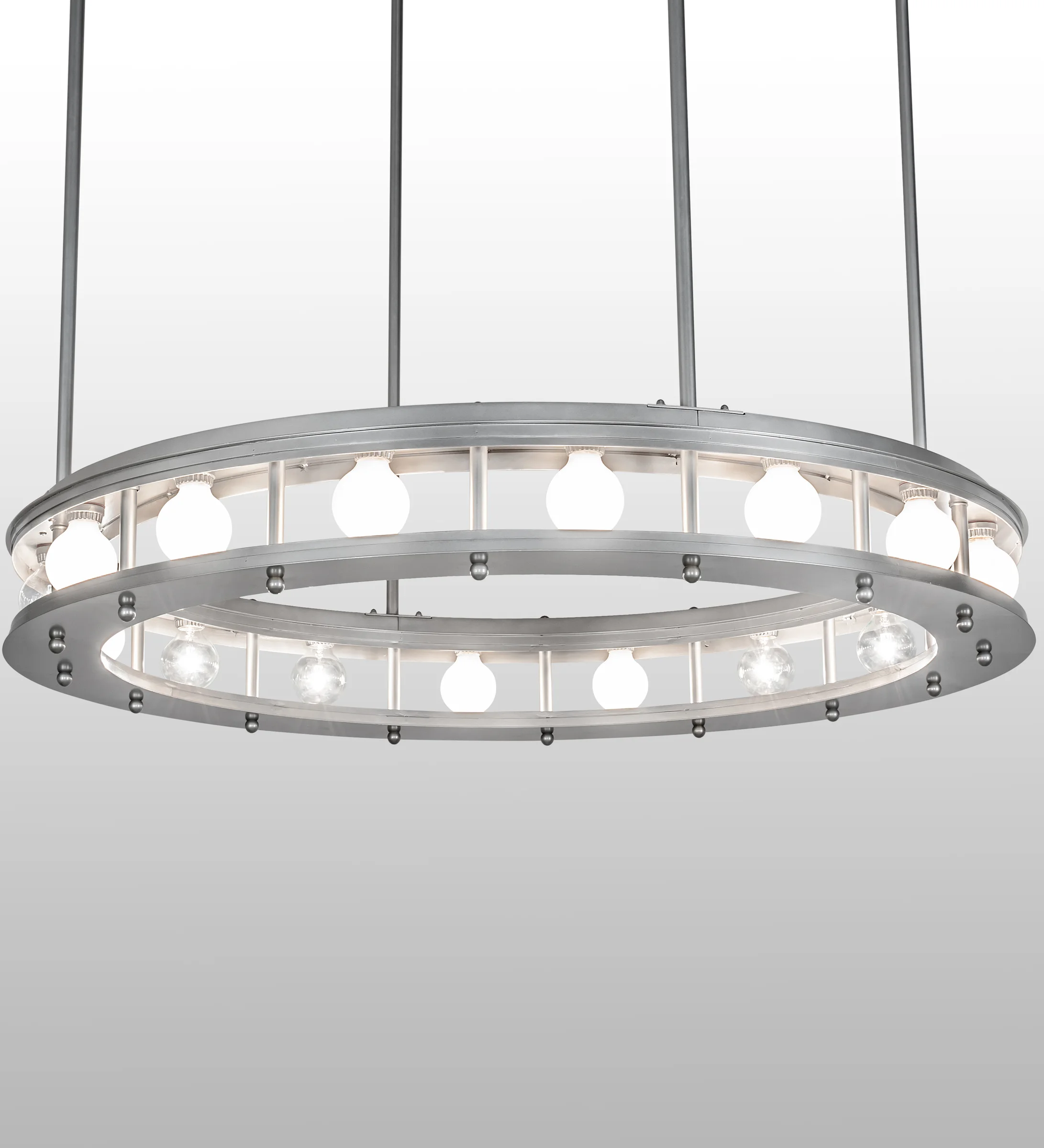Alva 16 Light Pendant in Nickel