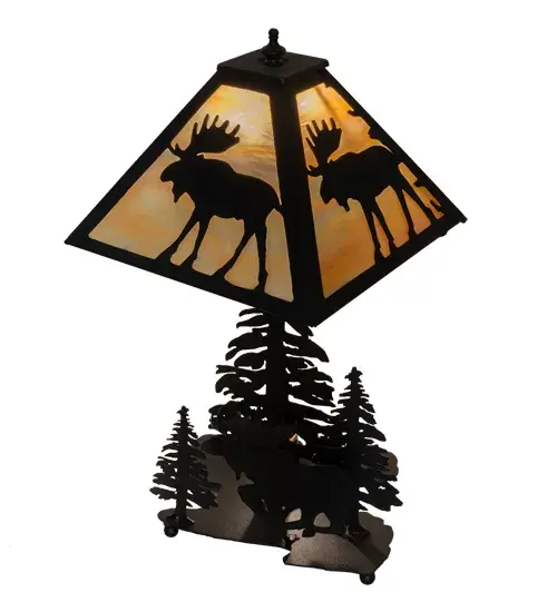 The Meyda Tiffany - Moose On The Loose by Meyda Lighting - Image 4