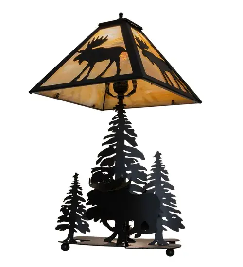 The Meyda Tiffany - Moose On The Loose by Meyda Lighting - Image 6