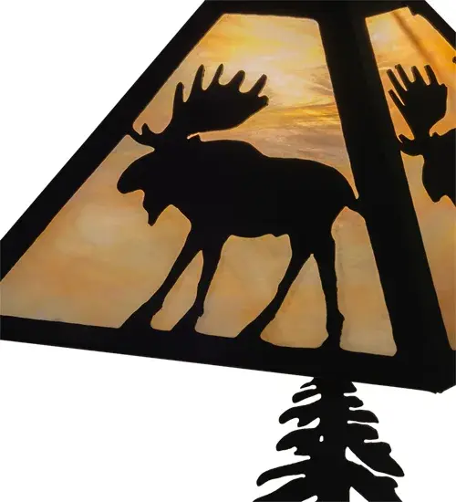 The Meyda Tiffany - Moose On The Loose by Meyda Lighting - Image 8