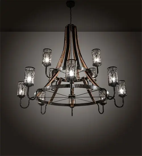 The Barrel Stave by Meyda Lighting - Image 1