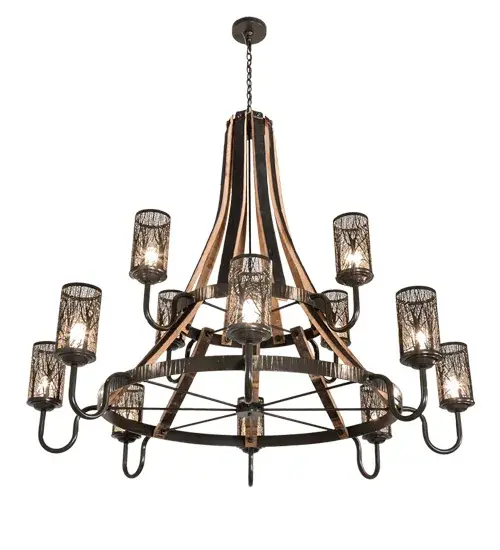 The Barrel Stave by Meyda Lighting - Image 11