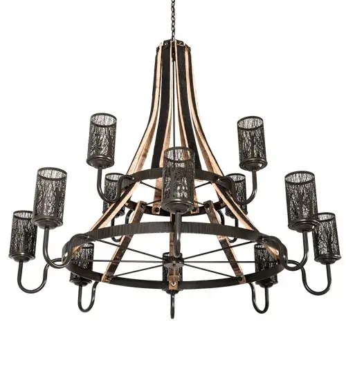 The Barrel Stave by Meyda Lighting - Image 3
