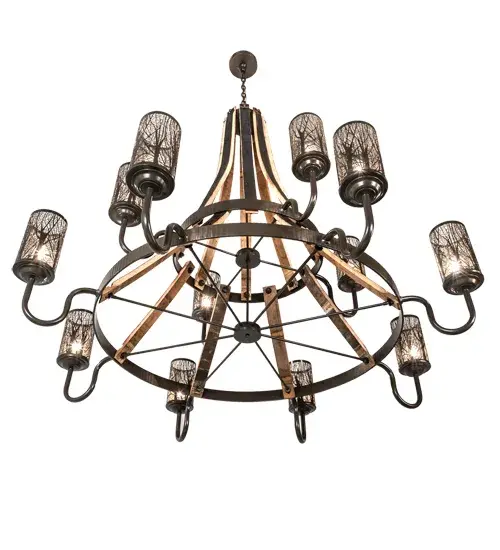 The Barrel Stave by Meyda Lighting - Image 6