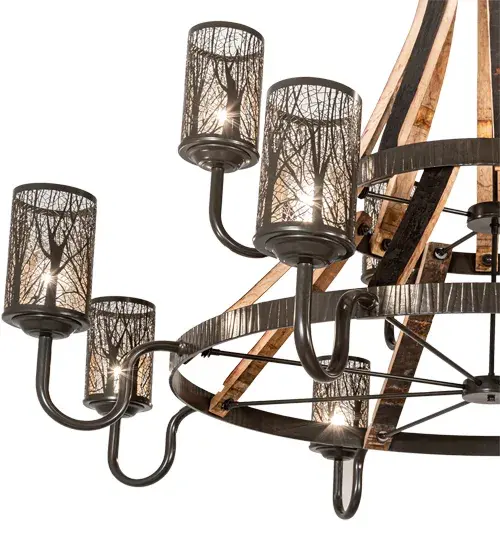 The Barrel Stave by Meyda Lighting - Image 8