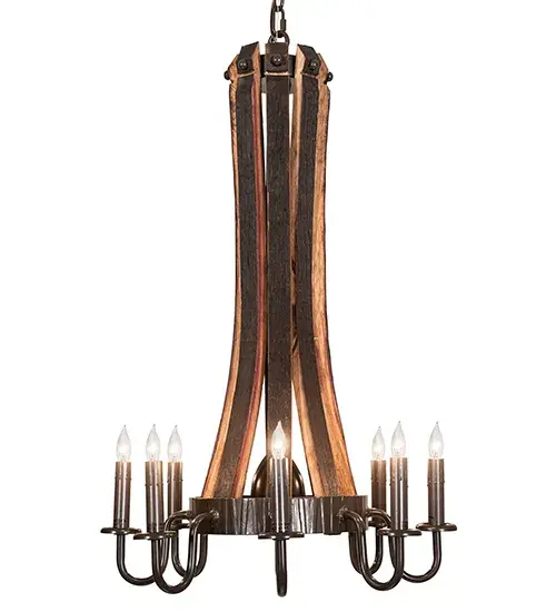 The Barrel Stave by Meyda Lighting - Image 5