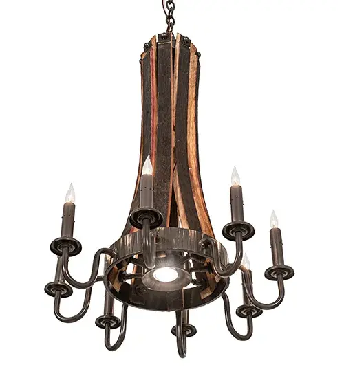 The Barrel Stave by Meyda Lighting - Image 6