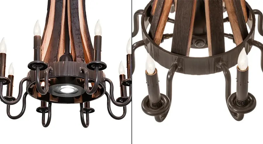 The Barrel Stave by Meyda Lighting - Image 8