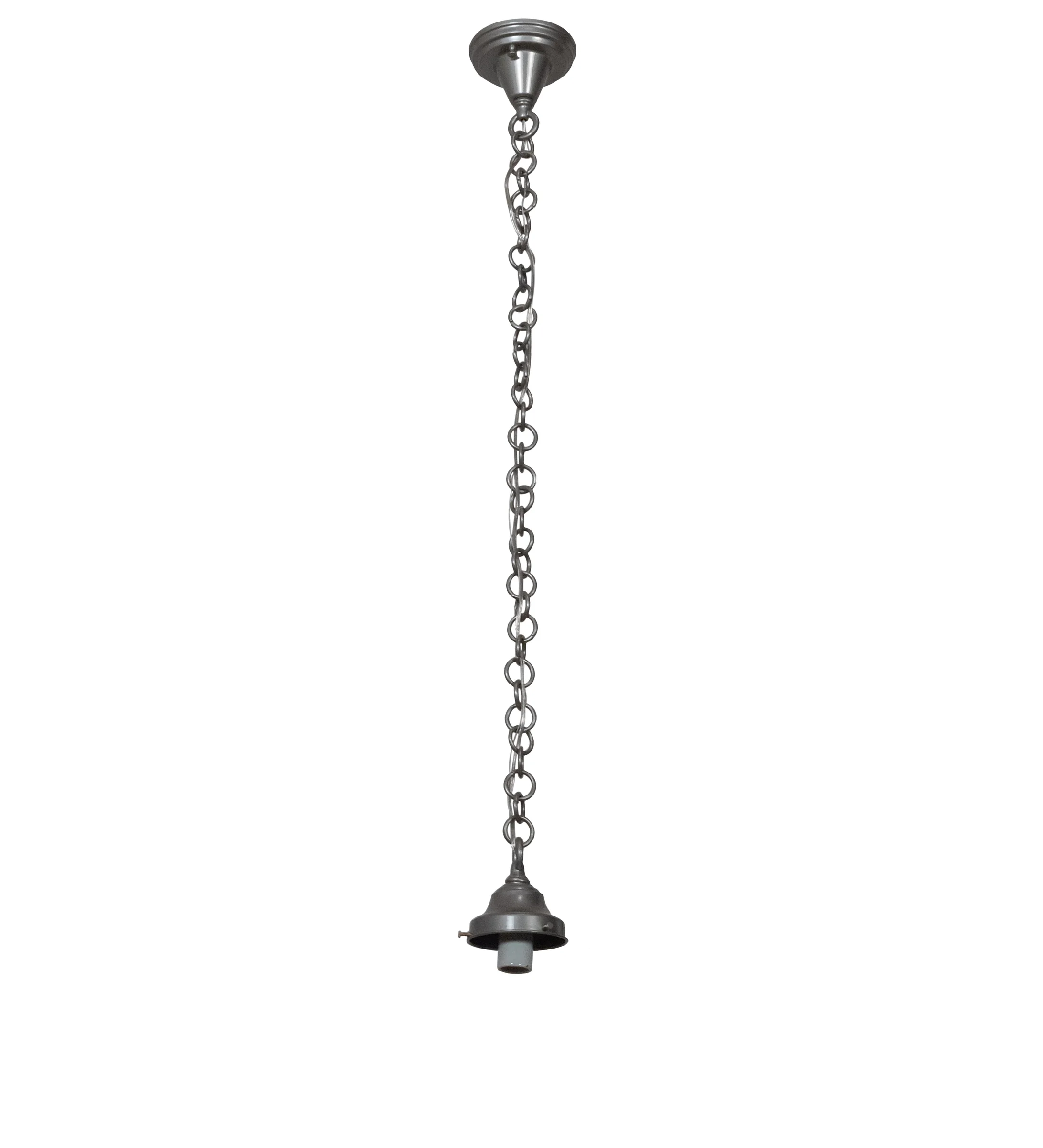 Revival LED Pendant Hardware in Nickel