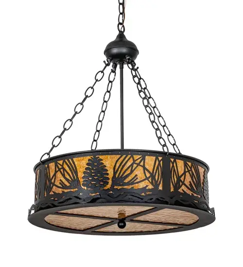 The Meyda Tiffany - Mountain Pine by Meyda Lighting - Image 3