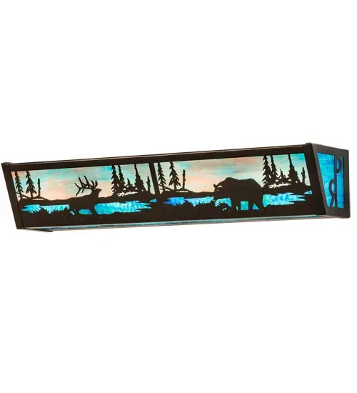 The Elk & Black Bear by Meyda Lighting - Image 2