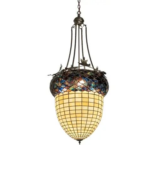 The Meyda Tiffany - Greenbriar Oak by Meyda Lighting - Image 2
