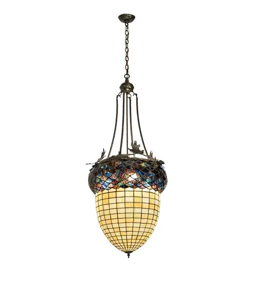 The Meyda Tiffany - Greenbriar Oak by Meyda Lighting - Image 11