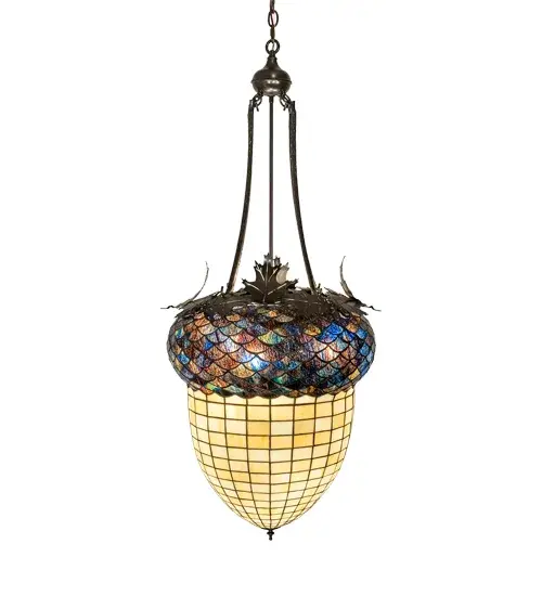 The Meyda Tiffany - Greenbriar Oak by Meyda Lighting - Image 5