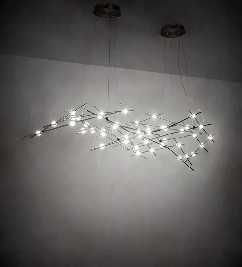93" Long Parallax Oblong Pendant