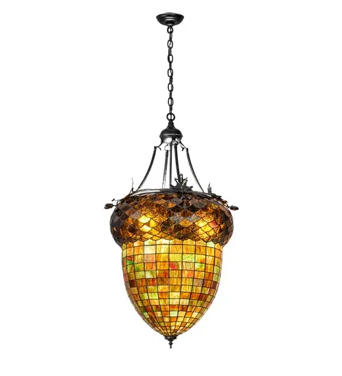 The Meyda Tiffany - Greenbriar Oak by Meyda Lighting - Image 11
