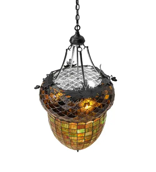 The Meyda Tiffany - Greenbriar Oak by Meyda Lighting - Image 4