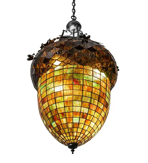 The Meyda Tiffany - Greenbriar Oak by Meyda Lighting - Image 6