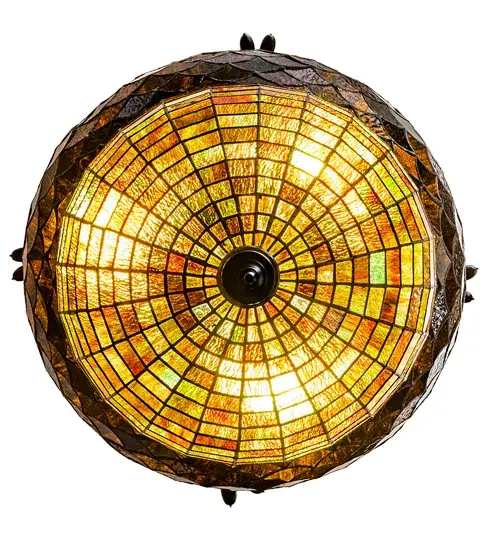 The Meyda Tiffany - Greenbriar Oak by Meyda Lighting - Image 7