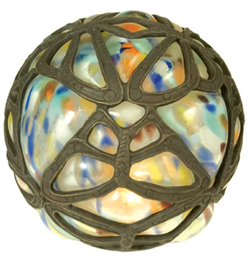 6" Wide Castle Butterfly Orb Shade
