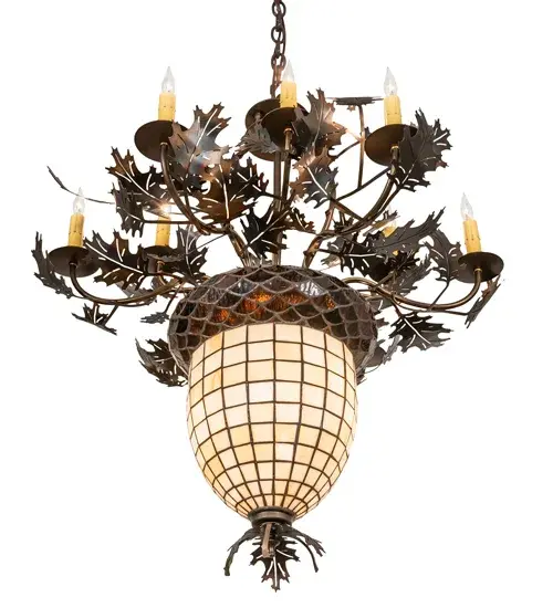 The Oak Leaf & Acorn by Meyda Lighting - Image 6