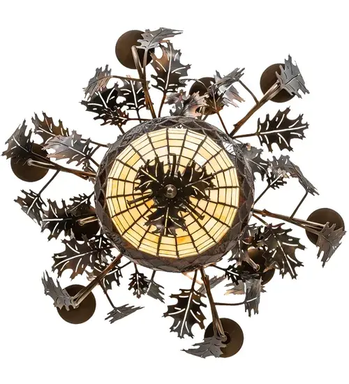 The Oak Leaf & Acorn by Meyda Lighting - Image 7