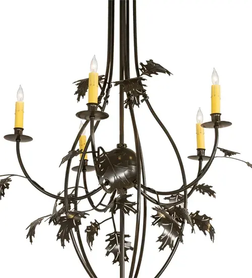 The Meyda Tiffany - Oak Leaf by Meyda Lighting - Image 4
