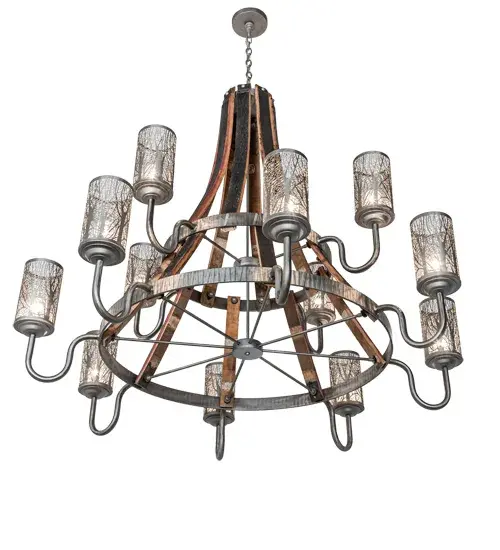 The Barrel Stave by Meyda Lighting - Image 6