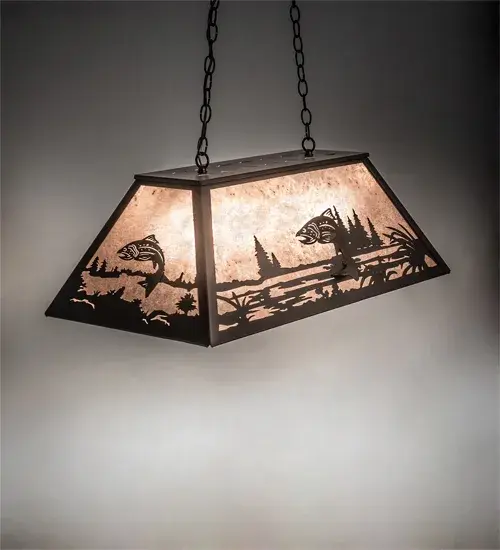 The Leaping Trout by Meyda Lighting - Image 1