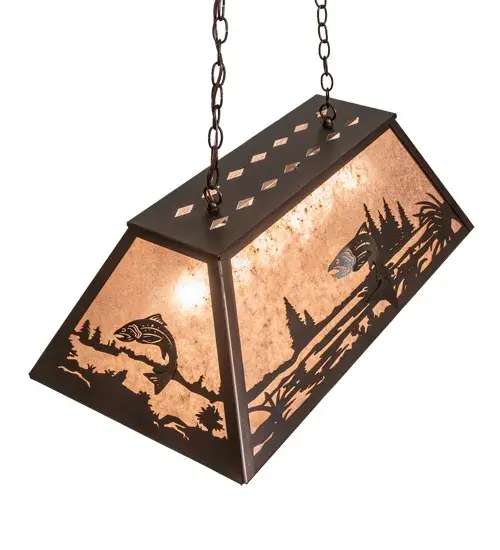 The Leaping Trout by Meyda Lighting - Image 4