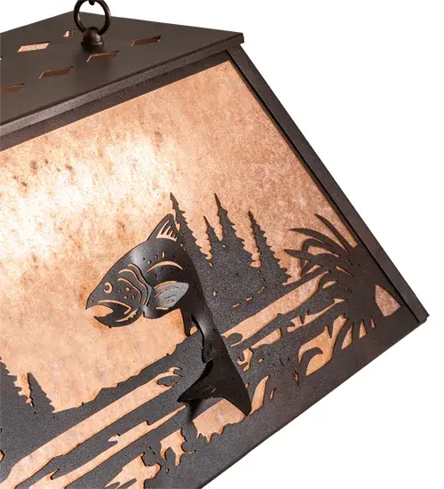 The Leaping Trout by Meyda Lighting - Image 9