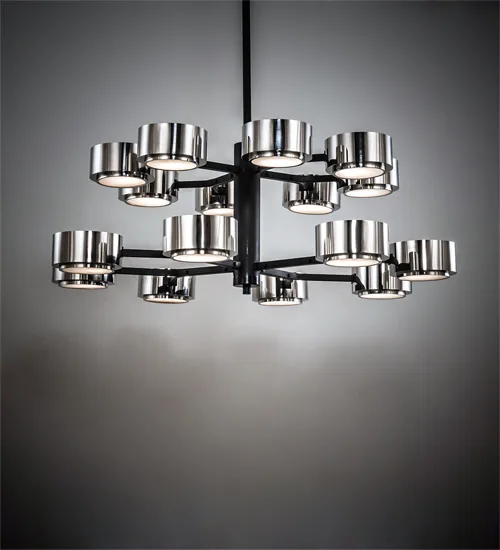 60" Wide Pux 2 Tier Chandelier