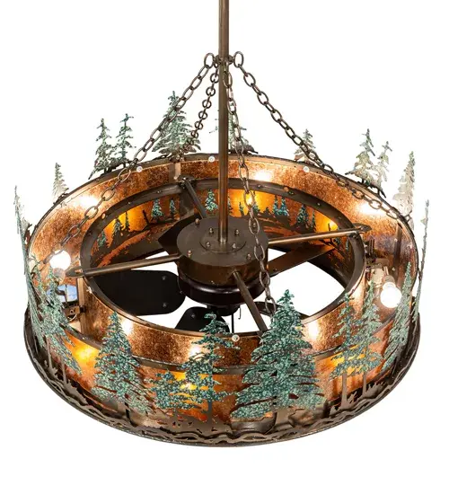 The Meyda Tiffany - Tall Pines by Meyda Lighting - Image 4