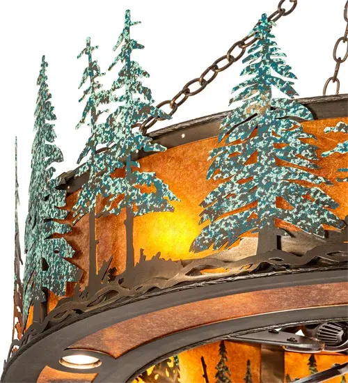 The Meyda Tiffany - Tall Pines by Meyda Lighting - Image 8