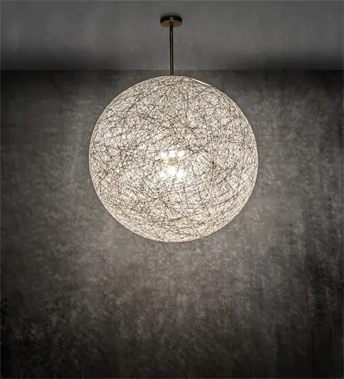 38" Wide Yarn Ball Pendant - Image 1