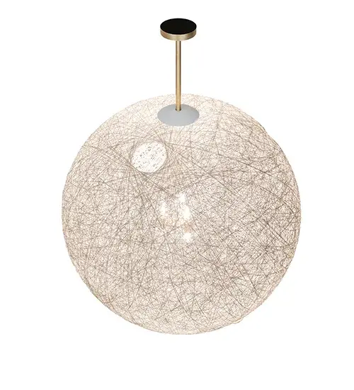 38" Wide Yarn Ball Pendant - Image 4