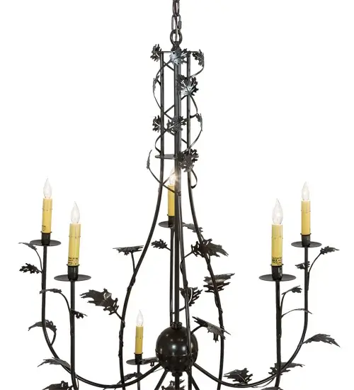 The Meyda Tiffany - Oak Leaf by Meyda Lighting - Image 5
