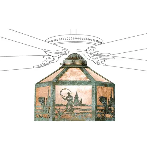 The Fly Fisherman by Meyda Lighting