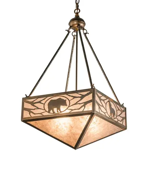 The Lone Bear & Wolf by Meyda Lighting - Image 2