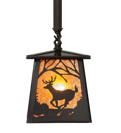 The Deer at Dawn by Meyda Lighting - Image 5