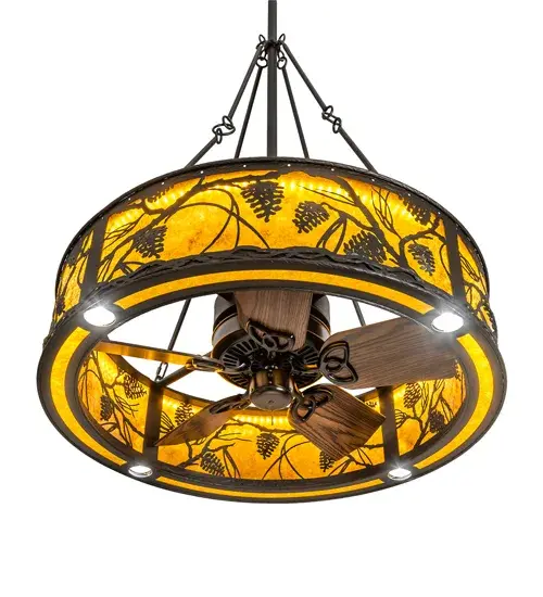 The Whispering Pines by Meyda Lighting - Image 8