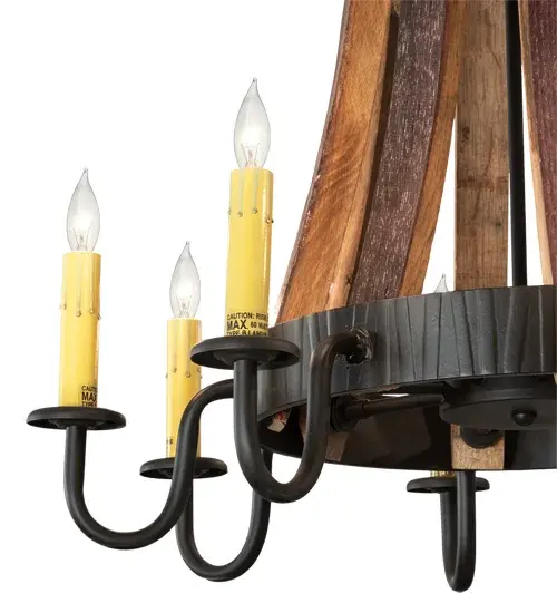 The Barrel Stave by Meyda Lighting - Image 8