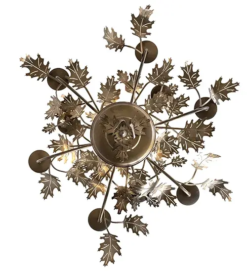 The Oak Leaf by Meyda Lighting - Image 7