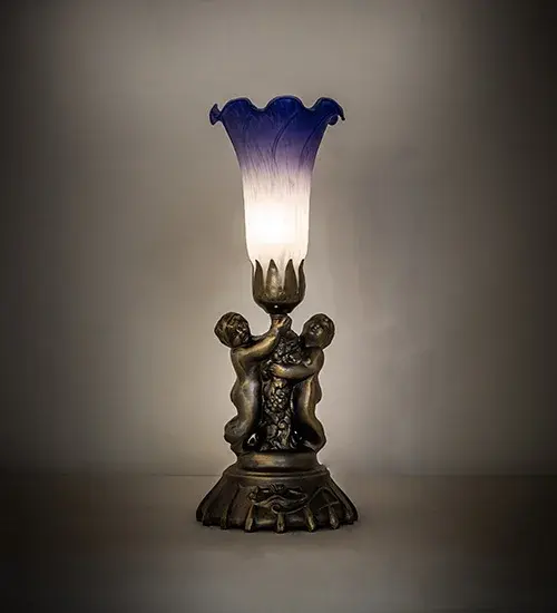 The Blue/White Pond Lily by Meyda Lighting - Image 1